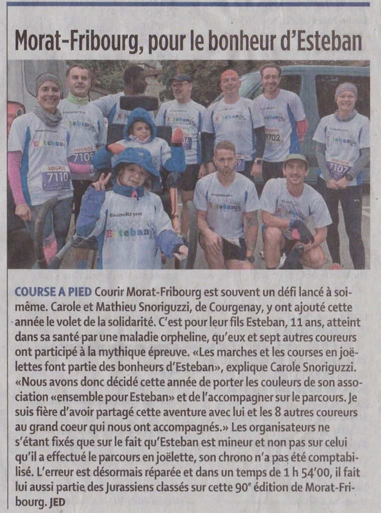 Course Morat - Fribourg 2024